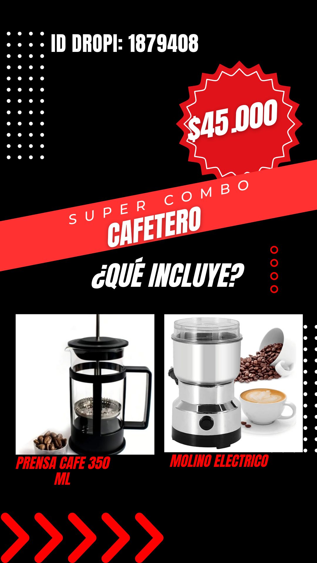 Miniatura 3 de COMBO PRENSA FRANCESA Y MOLINO